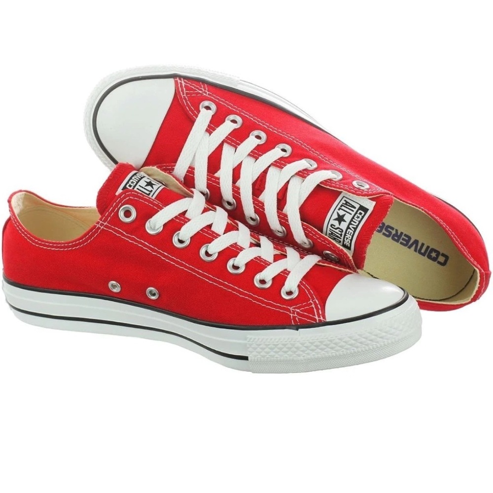 Converse Chuck Taylor All Star‎ Low Top Red Sneakers Women’s 5